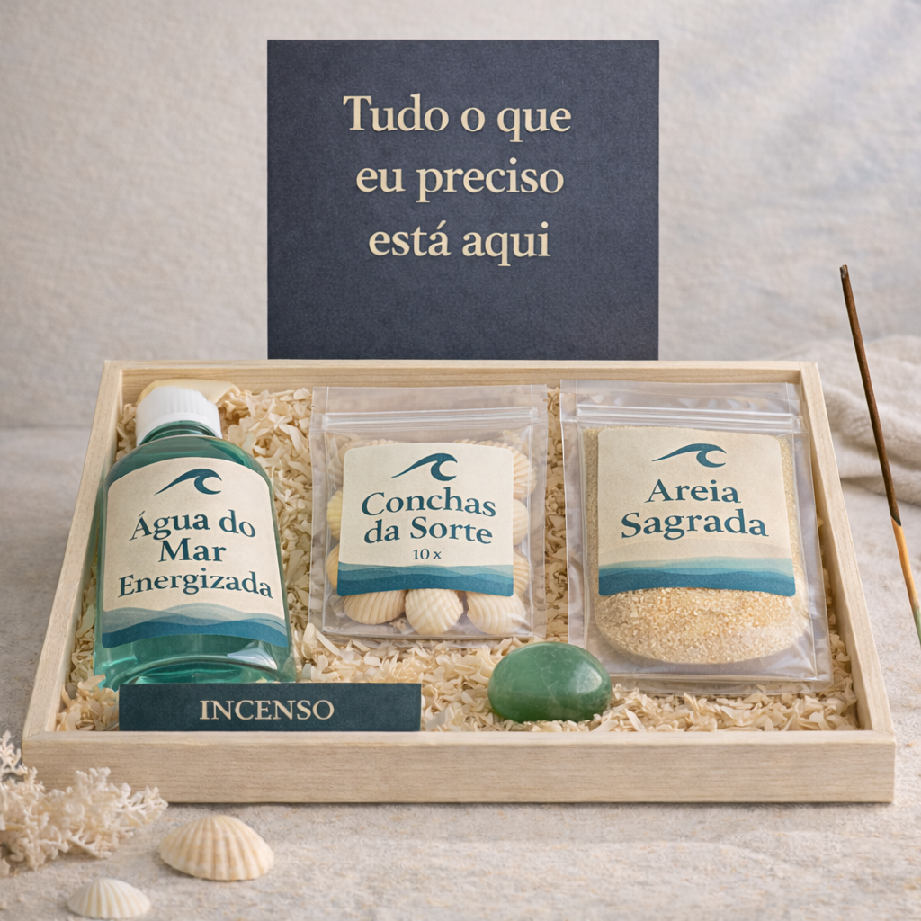 Kit Energético Tudo o Que Preciso Está Aqui | Equilíbrio e Harmonia