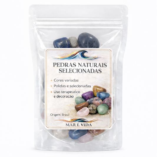 Pedras Naturais Selecionadas – Mix Energético para Equilíbrio e Proteção
